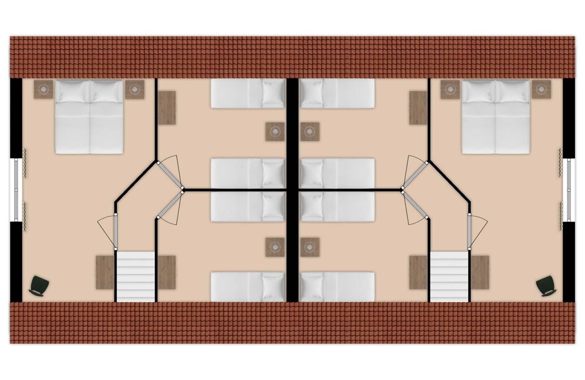 Alkmaar12 plattegrond bovenverdieping