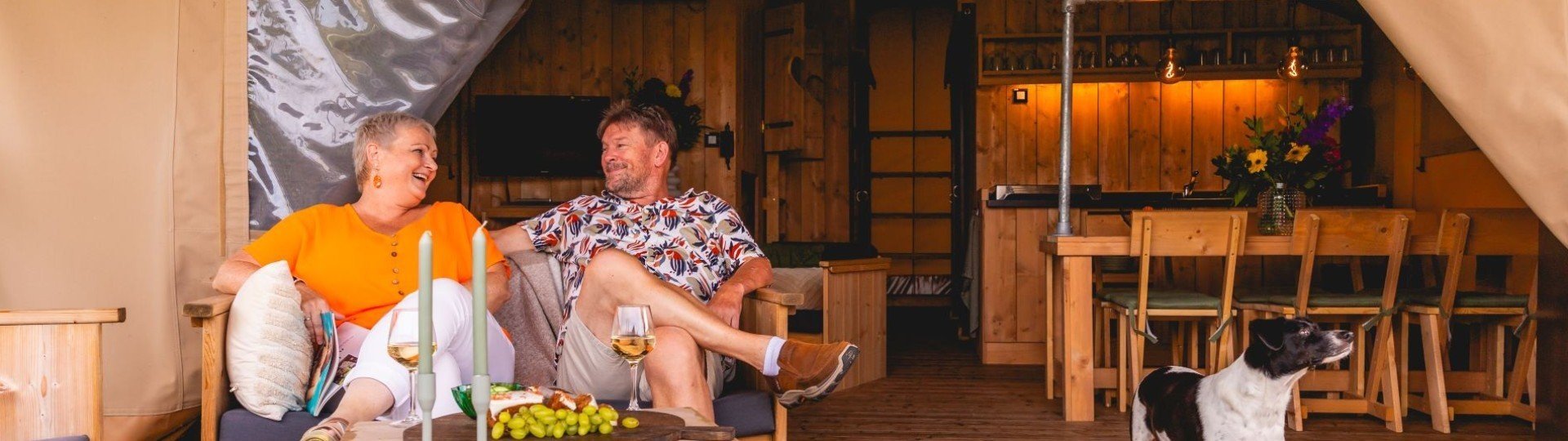 Ijsselhof urlaub mit hund safarizelt